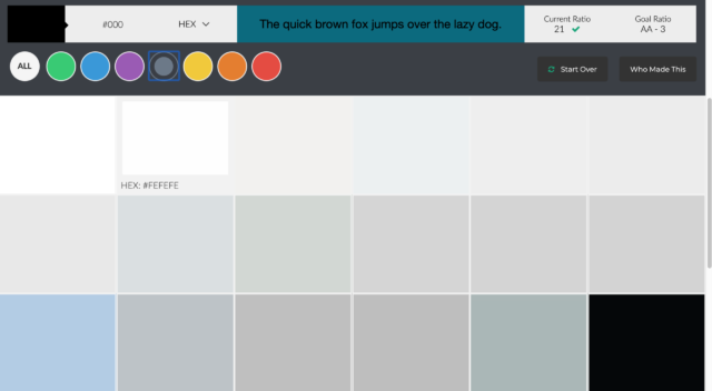 colour contrast analyser mac